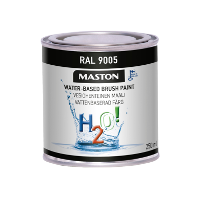 Maston Paint H2O! RAL9005 Jet black 250ml