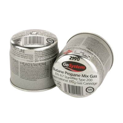 GoGas Cartridge 1190 190g Piercable Gas