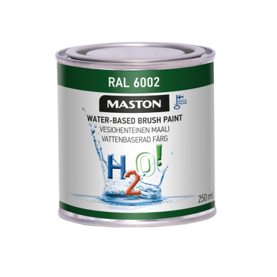 Maston Paint H2O! RAL6002 Leaf green 250ml