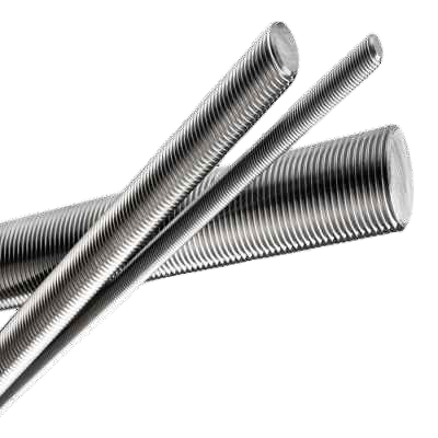 24mm X 2m Threaded Zinc Bar