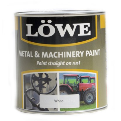 Lowe Machinery Rust Paint 1L (White)
