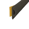 Exitex P Strip Self Adhesive Rubber (5 Metres) - Brown