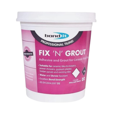 Bond It Fix N Grout Tile Adhesive 1.5kg