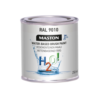 Maston Paint H2O! RAL9010 Pure white 250ml