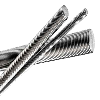 Moy 12mm X 2m Threaded Zinc Bar