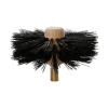 Black Nylon Sweeps Heads 8"