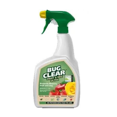 Bug Clear Organic fruit & Veg Ultra Ready To Use Gun 800ml