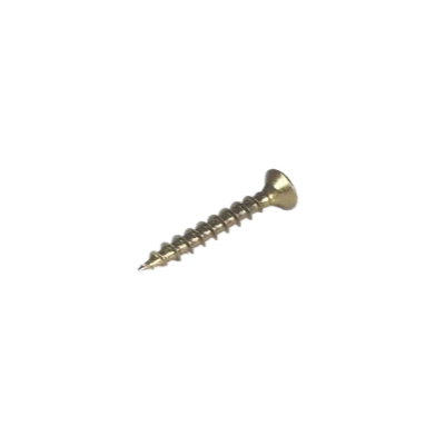 Reisser R2 4.0 x 12mm Yellow Woodscrews -Box 200