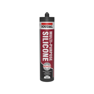 Soudal Multi Purpose Silicone Clear 270ml