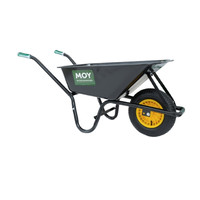 Moy Wheelbarrow (Black) 90L
