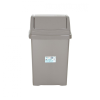 Wham Plastic Swing Top Bins (Silver) 25L