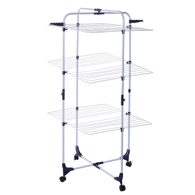 Moy Clothes Airer 3-Tier (Wheeled)
