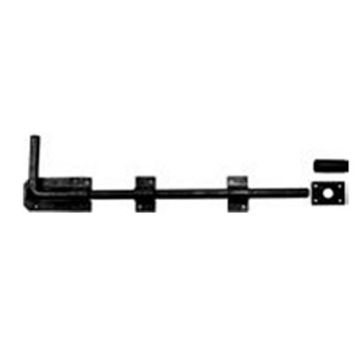 Garage Door Bolt 350mm Black