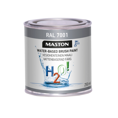 Maston Paint H2O! RAL7001 Silver grey 250ml