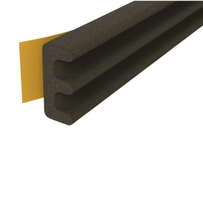 Exitex E Strip Self Adhesive Rubber (5 Metres) - Brown