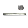 Galvanised Gutters Half Round 6''x 6ft