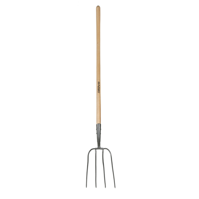 Darby Manure Fork S/S Long Handle Double Rivet