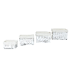 Moy (White) Storage Basket (Set 4)