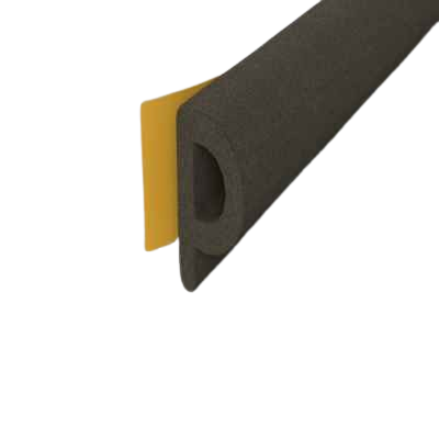 Exitex P Strip Self Adhesive Rubber (5 Metres) - Brown