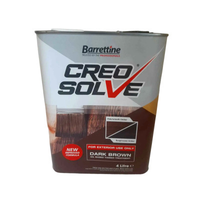 Barrettine Creosolve Dark Brown 4L