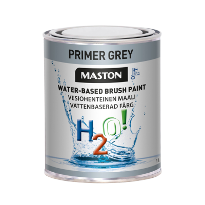 Maston Paint H2O! Grey Primer 1l