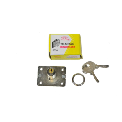 Tri-Circle Drawer/Furniture Lock