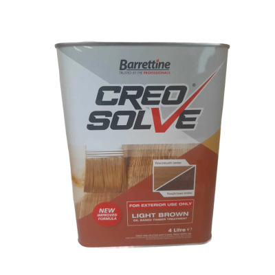 Barrettine Creosolve Light Brown 4L