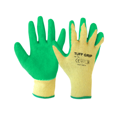 Tuff Grip Latex Grip Gloves TGLG - Size 9