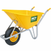 Moy Yellow Builders Blazer Wheelbarrow 100L