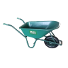 Moy Green Plastic Body Wheelbarrow 100L