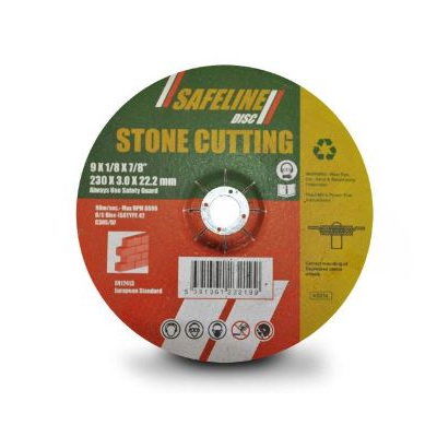 Safeline Stone Cutting Disc 9'' (230 x 3 x 22.23mm)