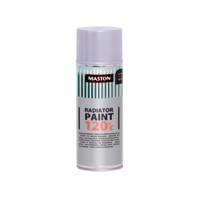 Maston Radiator paint Silver Satin 120c 400ml 1801033-EU