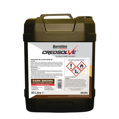 Barrettine Creosolve Dark Brown 20L