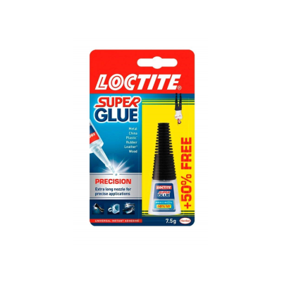 Loctite Super Glue Precision 5g bottle +50% free