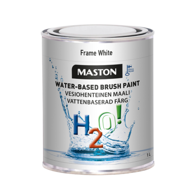 Maston Paint H2O! Window-Door Frame White NCS S 0502-Y 1l