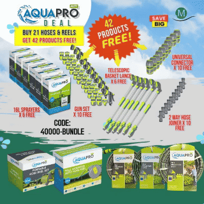 Moy Aquapro Buy 21 Hoses, Get 42 Aquapro Items FREE