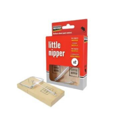 Little Nipper Mouse Trap Wooden Boxed 2pk