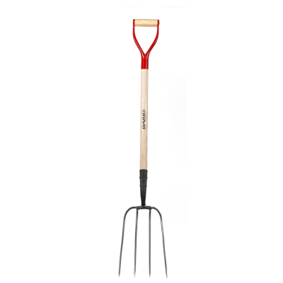 Darby Manure Fork S/S D Grip Double Rivet