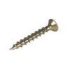 Reisser R2 4.0 x 12mm Yellow Woodscrews -Box 200